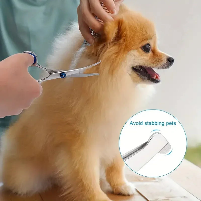 Pet Safe Scissors Stainless Grooming Shears