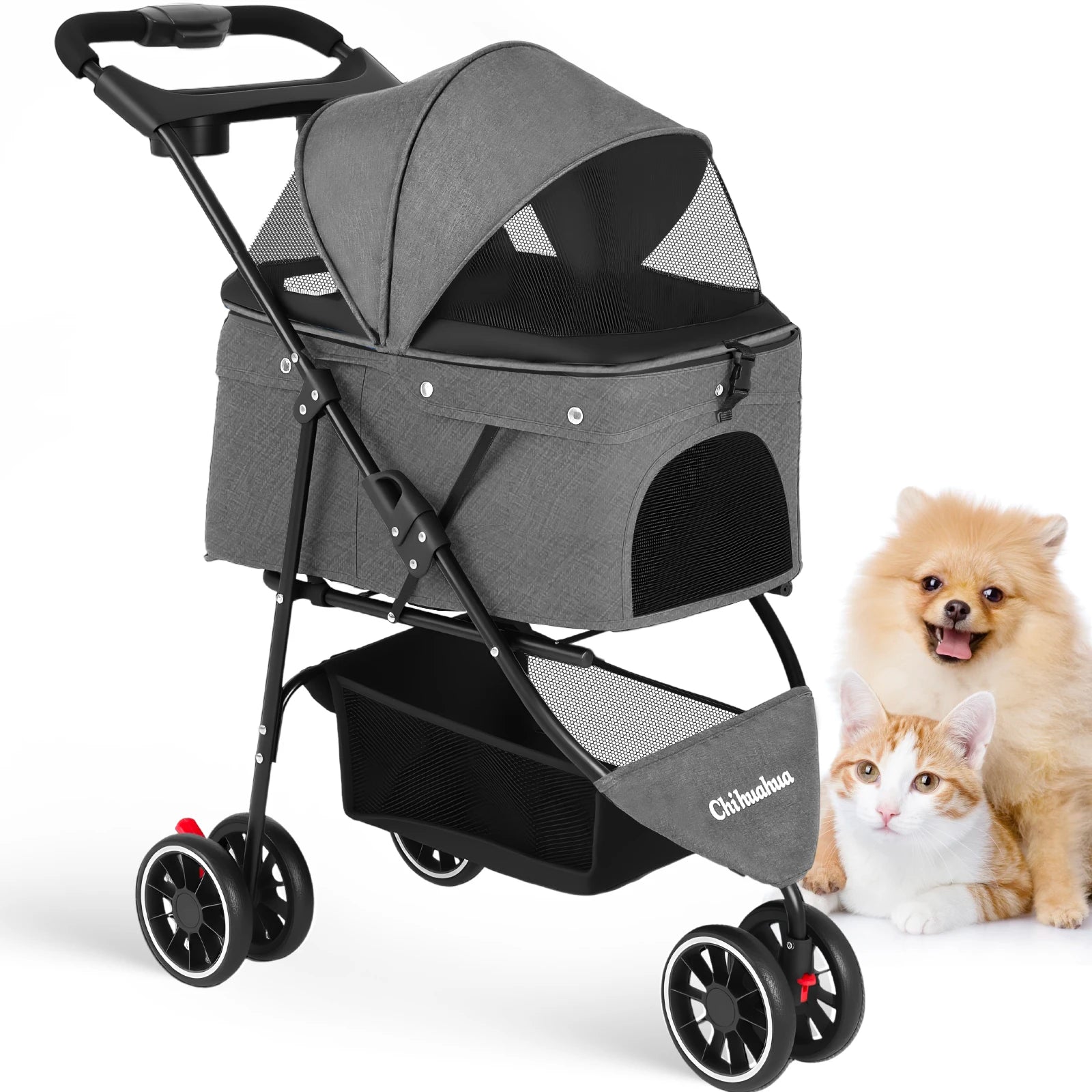Pet Stroller For Outdoor Travel