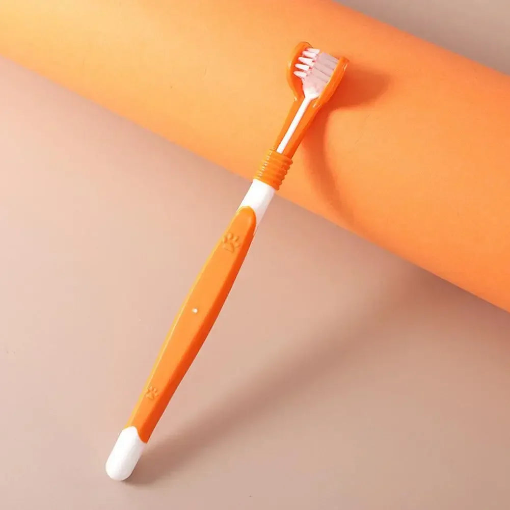 Three Sided Pet Toothbrush