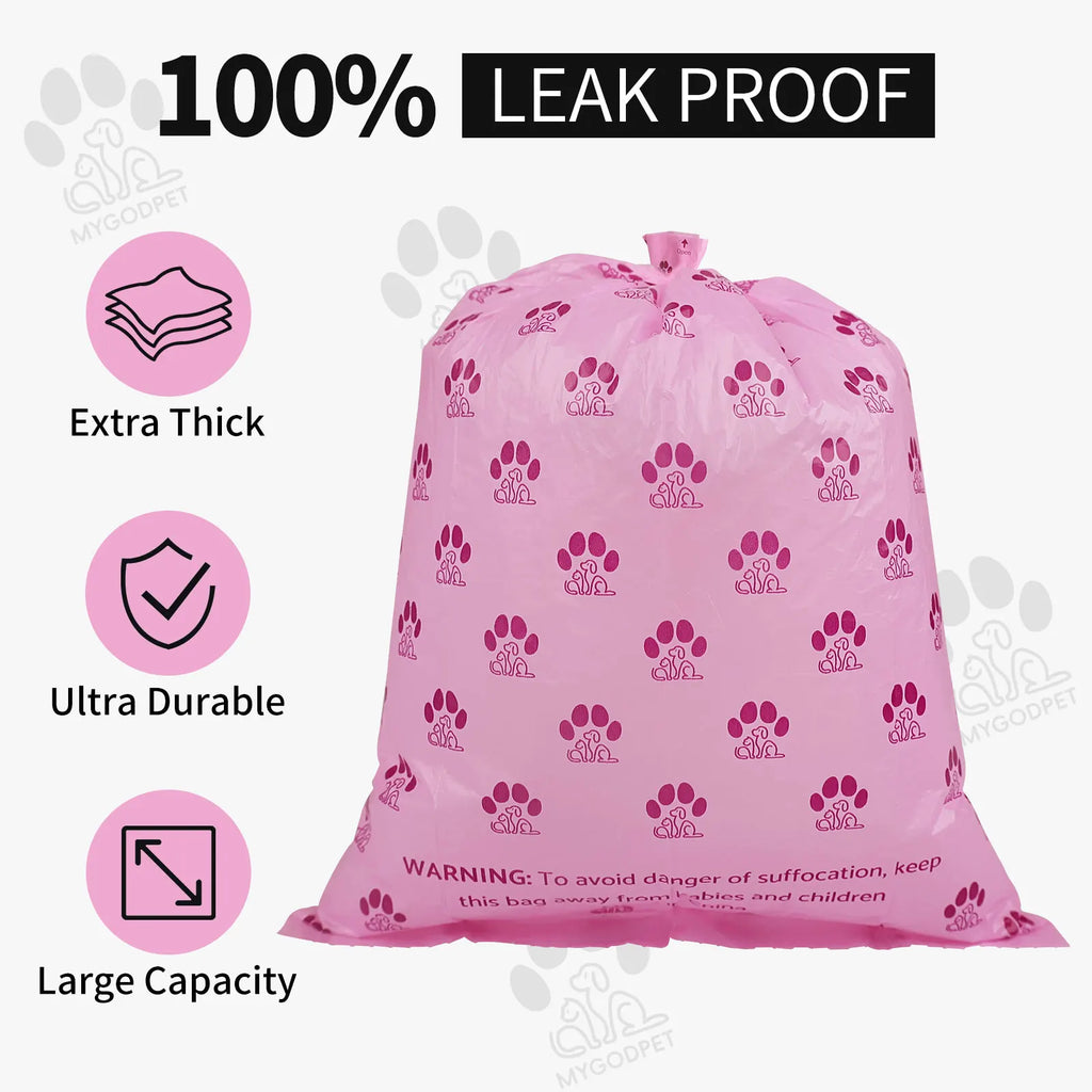 Dog Poop Bags Rolls   Dispenser 150 Count