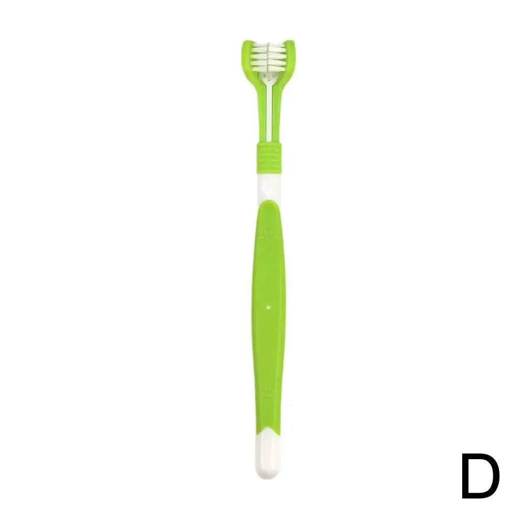 Three Sided Pet Toothbrush