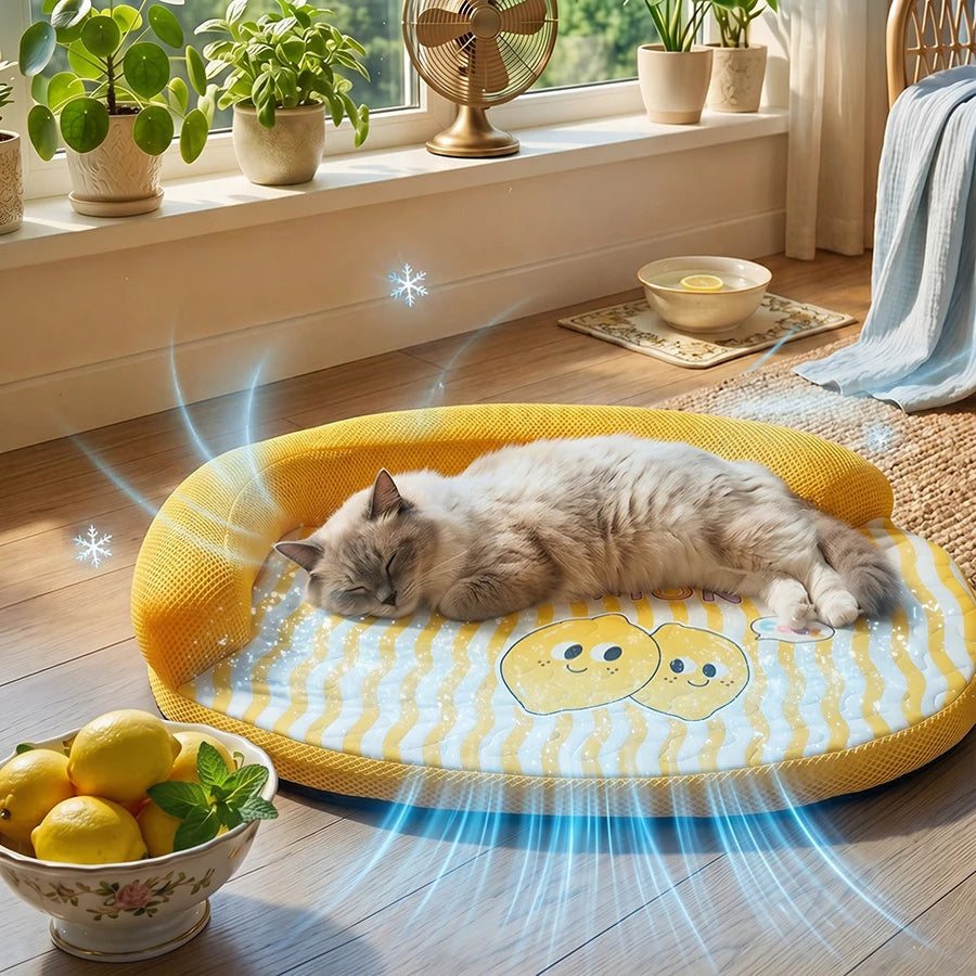 Pet Sofa Bed,  Washable  Cool Breathable