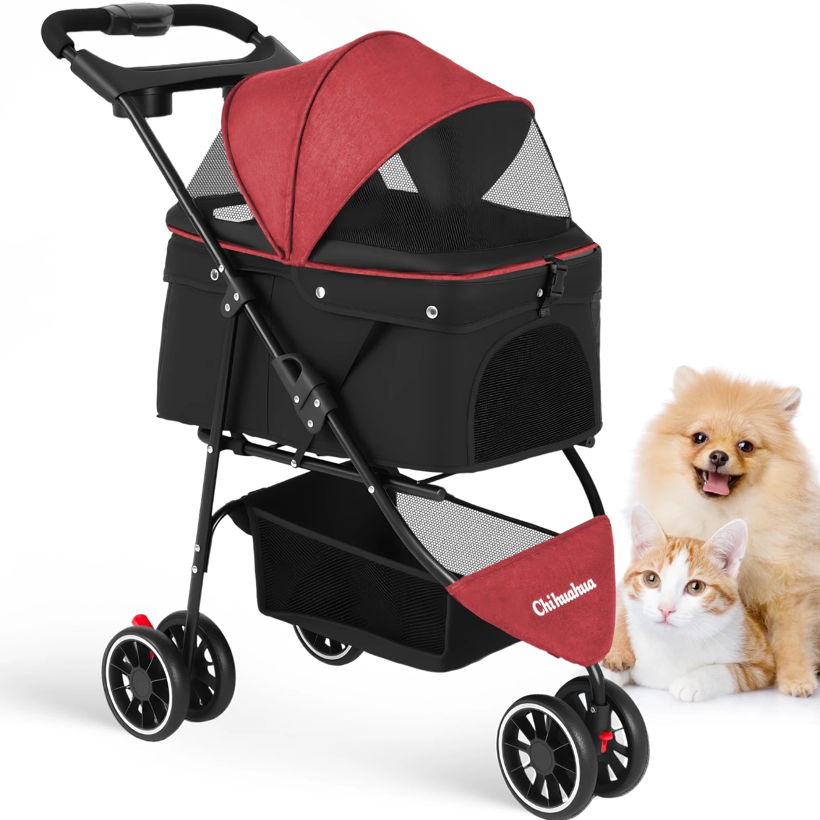 Pet Stroller For Outdoor Travel