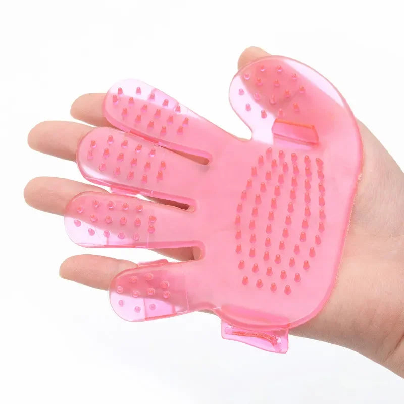 Hand Shampoo Grooming Bath Massage Glove