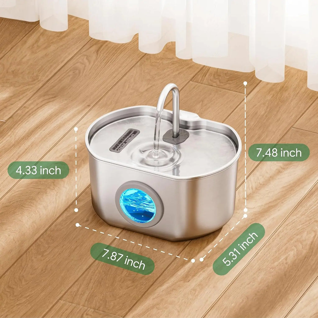 Pet Water Fountain Stainless Steel