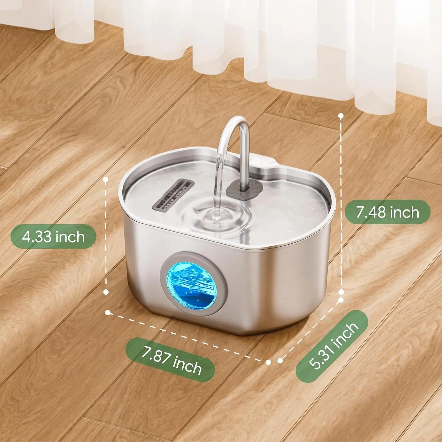 Pet Water Fountain Stainless Steel