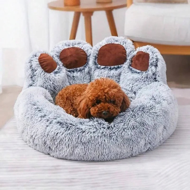 Warm Comfortable Soft Dog Round Bed.