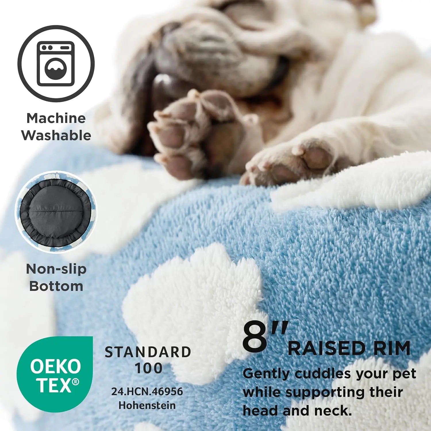 Donut Round Pet Bed