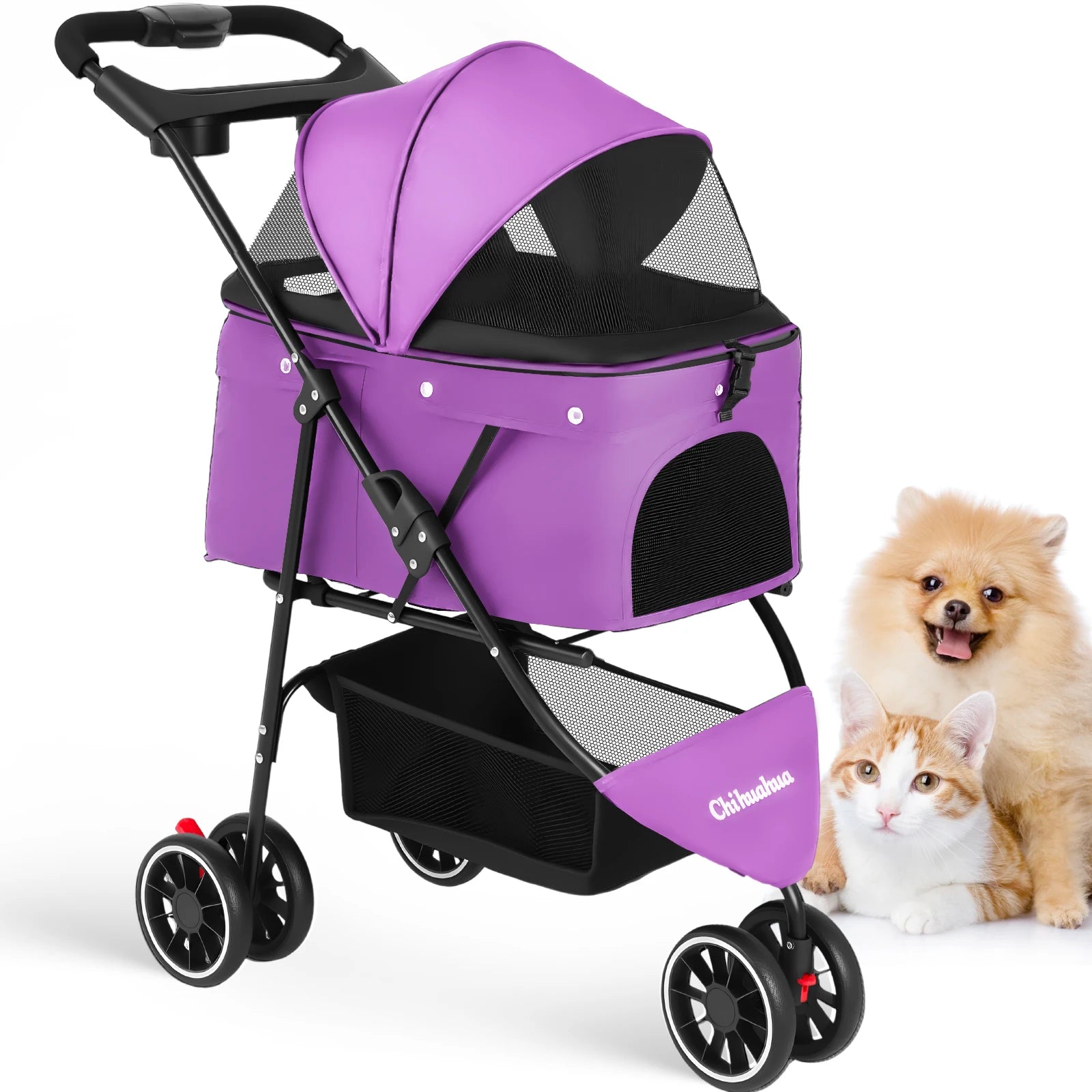 Pet Stroller For Outdoor Travel
