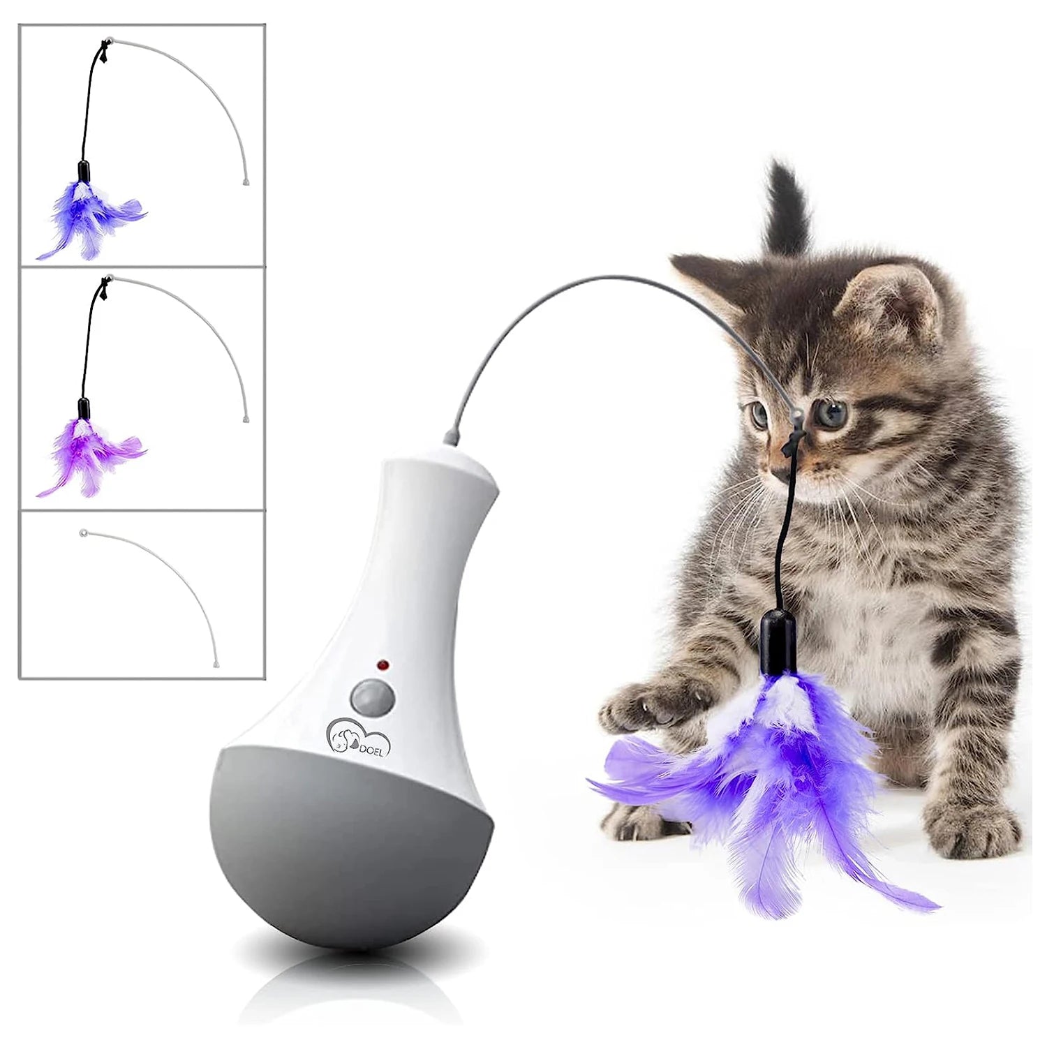 Interactive Toys Funny Feather Kitten