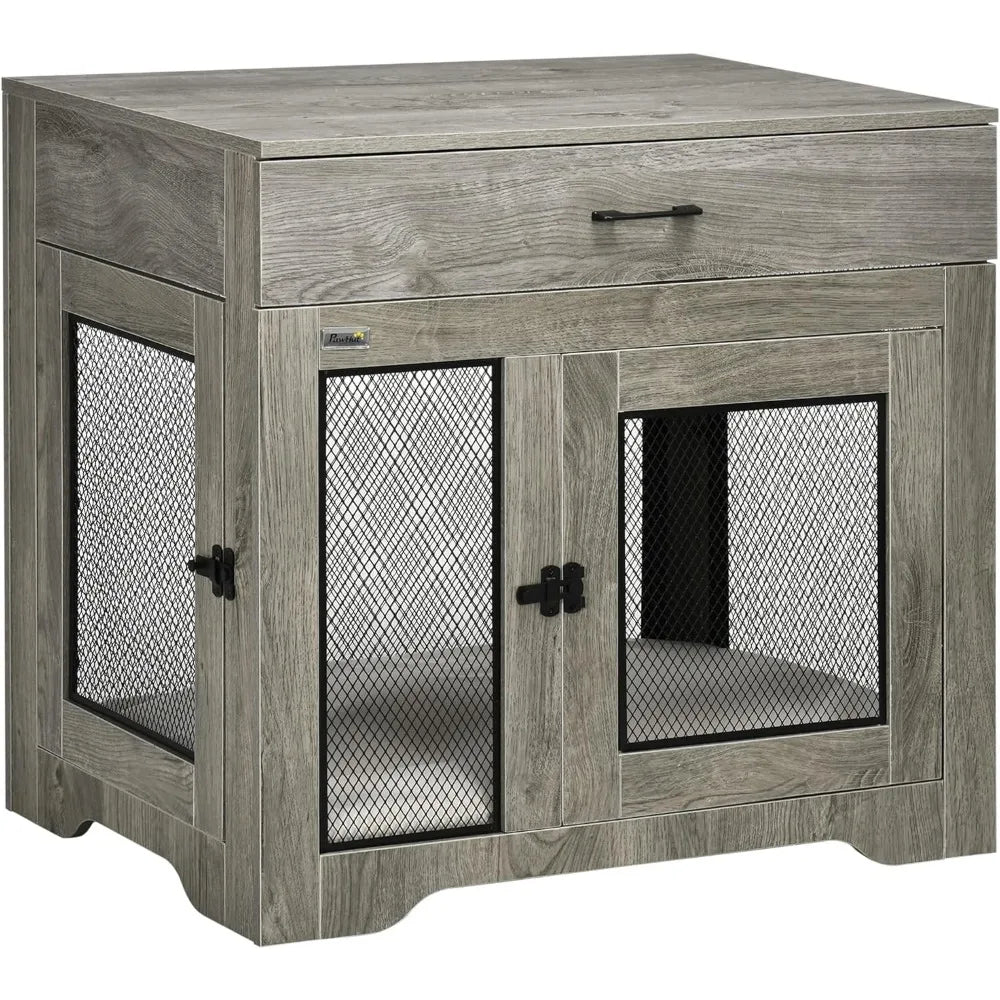 Dog Crate Furniture Kennel End Table