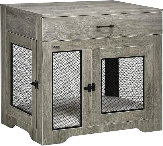 Dog Crate Furniture Kennel End Table