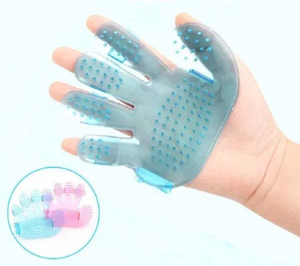 Hand Shampoo Grooming Bath Massage Glove
