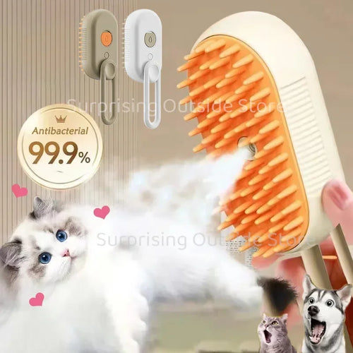 3-in-1 Pet Grooming Brush