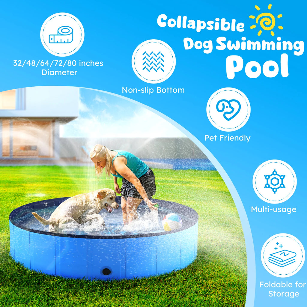 Portable  Plastic Bath Pool Pets