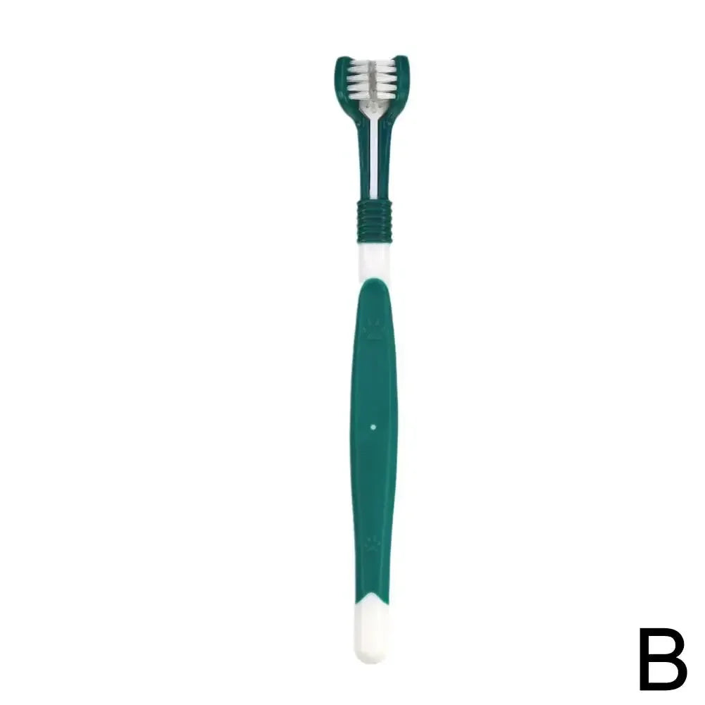 Three Sided Pet Toothbrush