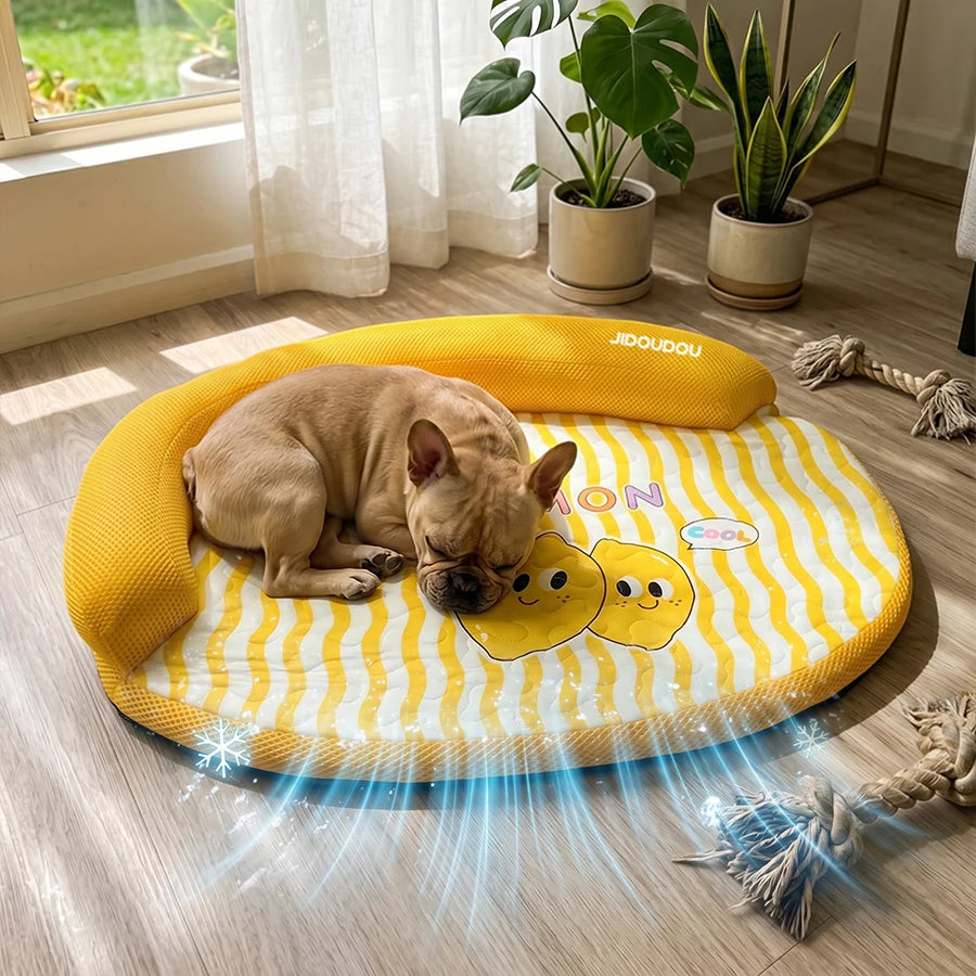 Pet Sofa Bed,  Washable  Cool Breathable