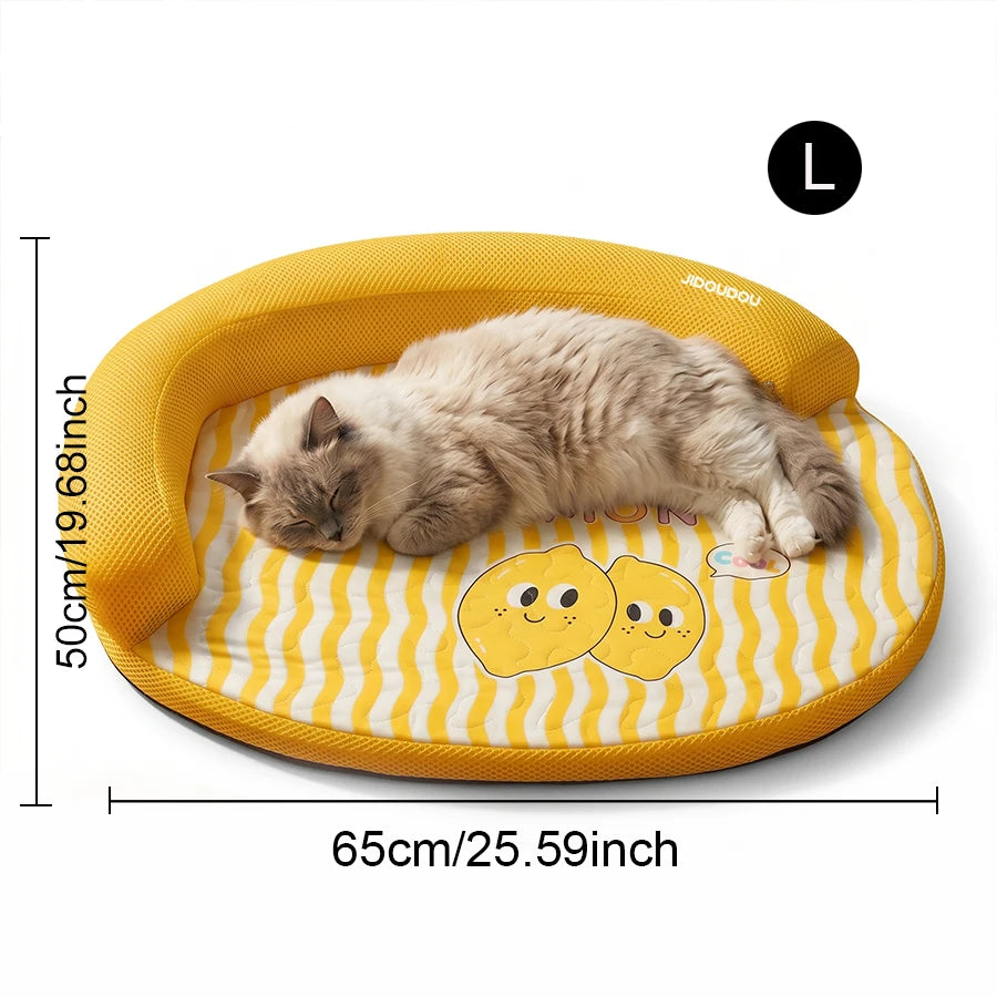 Pet Sofa Bed,  Washable  Cool Breathable