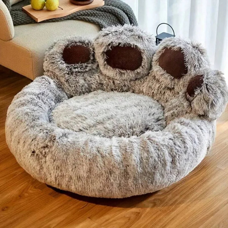 Warm Comfortable Soft Dog Round Bed.