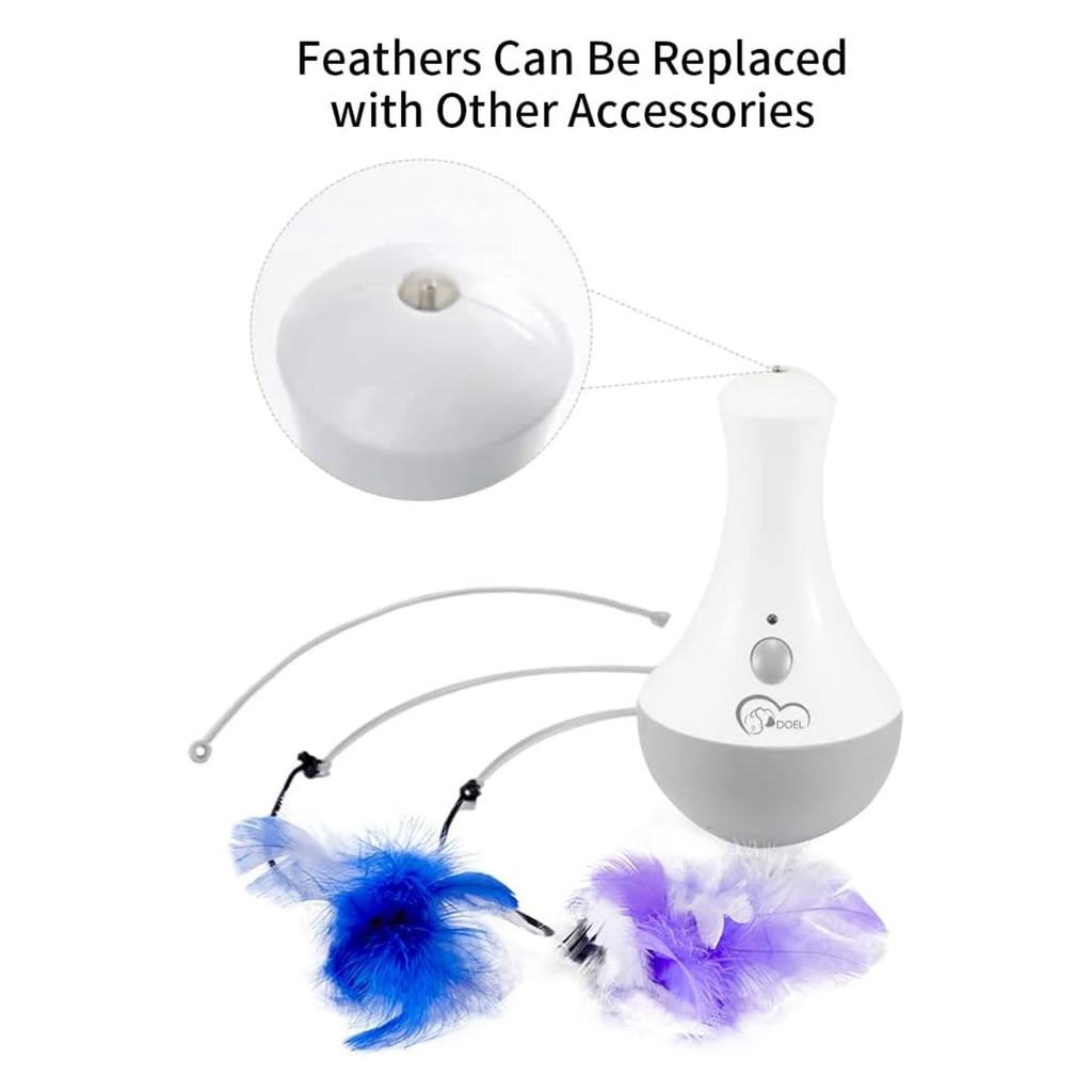 Interactive Toys Funny Feather Kitten